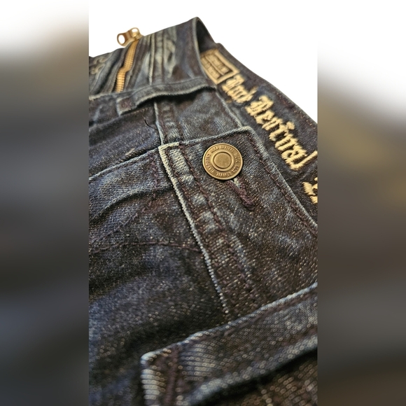 Rock Revival Moto Cladelle Skinny Stretch Jean - Sz 29 - Picture 12 of 15